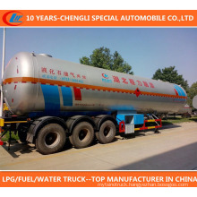 China Manufacturer Competitive Price 3 Axle 50cbm LPG Tank Trailer